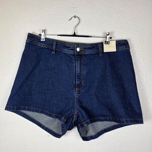 Universal Thread Sailor High Rise Denim Shorts Blue Size 17 3" Inseam
